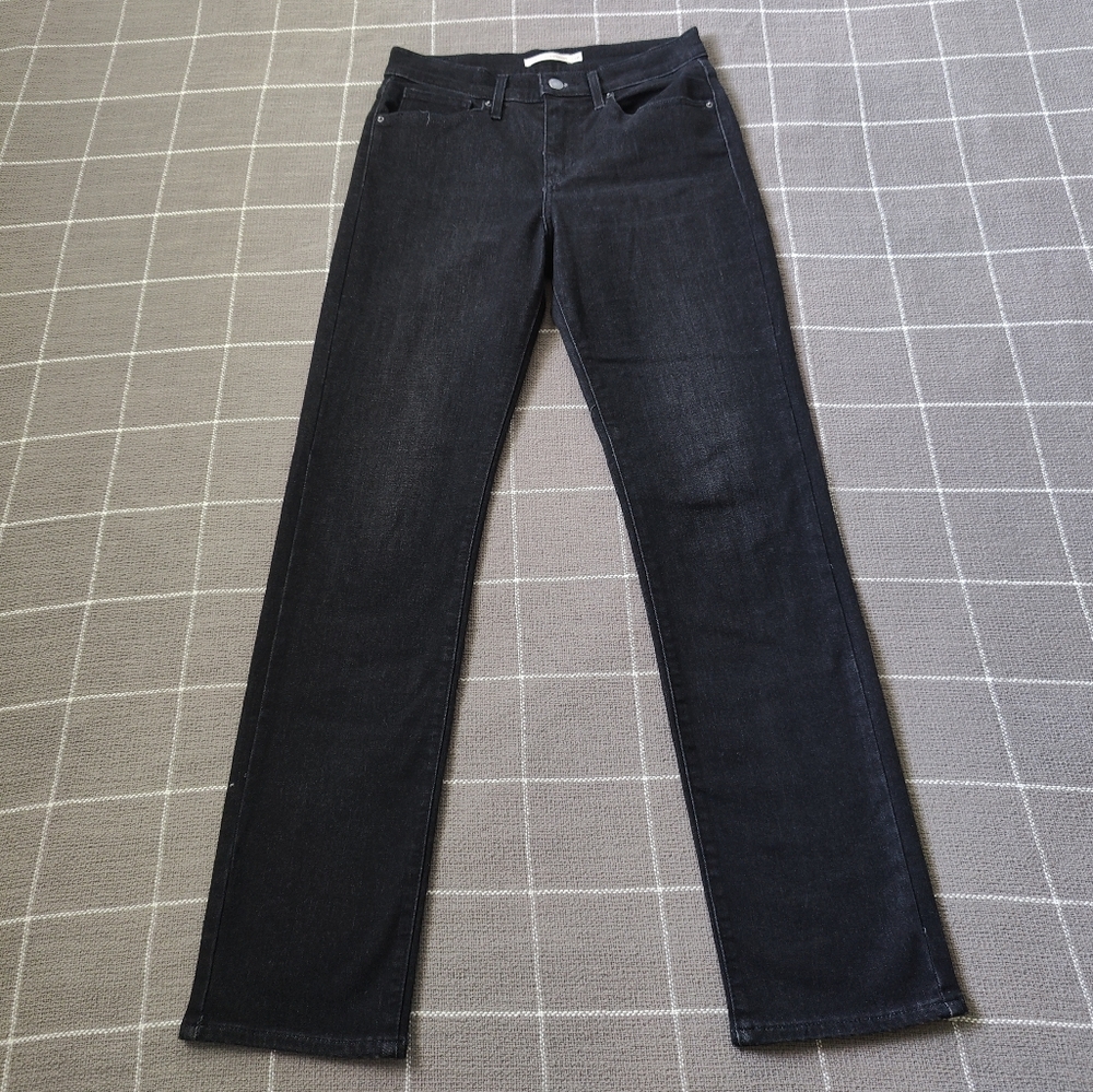 Levi's High Rise Straight Jeans
